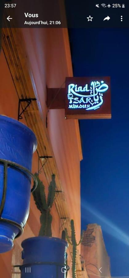 Riad Tsar Mimoun Marrakesh Exterior foto